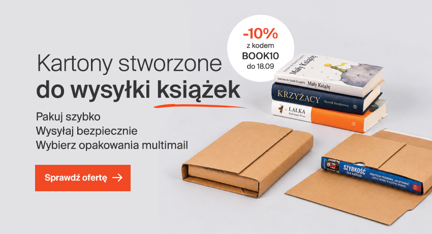 Kartony multimail na ksiazki - promocja 2026