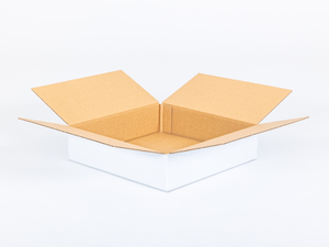 Karton klapowy 300x300x80mm 3W B 360g/m2 Biały Komplet 20 szt.