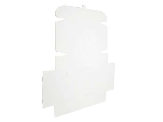 Karton fasonowy 255x165x47mm 3W E 350g/m2 Biały Komplet 10 szt.