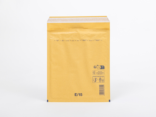 Koperty bąbelkowe brązowe E15 VP 240x275mm Komplet 100 szt.