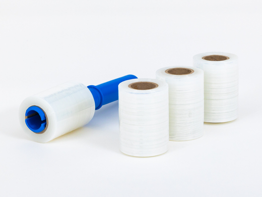 Folia stretch mini rap 10/10 23 mic transparentna 0,3 kg Paleta 1600 szt.
