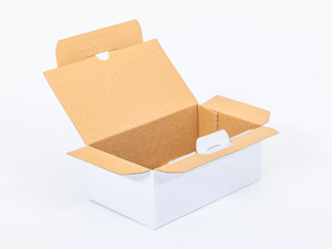 Karton fasonowy 180x100x70mm 3W E 410g/m2 Biały Komplet 20 szt.