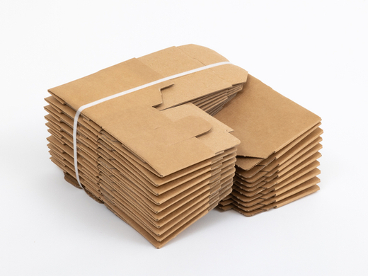 Karton fasonowy 89x89x51mm wew. 3W E 390g/m2 Szary Zestaw palet 33120 szt.