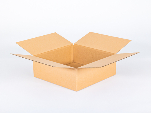 Karton klapowy 500x500x100mm 5W BC 560g/m2 Szary Zestaw palet 1600 szt.