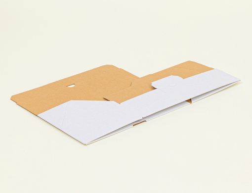 Karton fasonowy 270x145x70mm 3W E 390g/m2 Biały Paczka 360 szt.