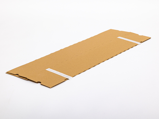 Tuba tekturowa z paskiem klejowym 150x150x600mm 3W B 440g/m2 Szara FSC Mix Komplet 20 szt.