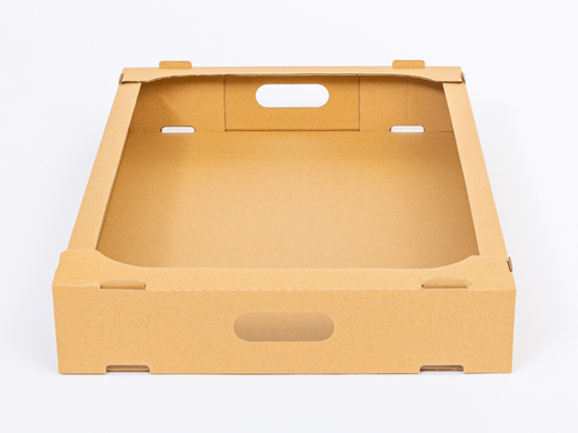 Karton na pączki 600x400x85mm wew. 3W B 360g/m2 Szary Komplet 10 szt.