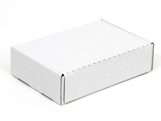 Karton fasonowy z paskiem klejowym i tasiemką zrywającą 200x120x80mm 3W B 440g/m2 Biały-Biały Zestaw palet 8400 szt.