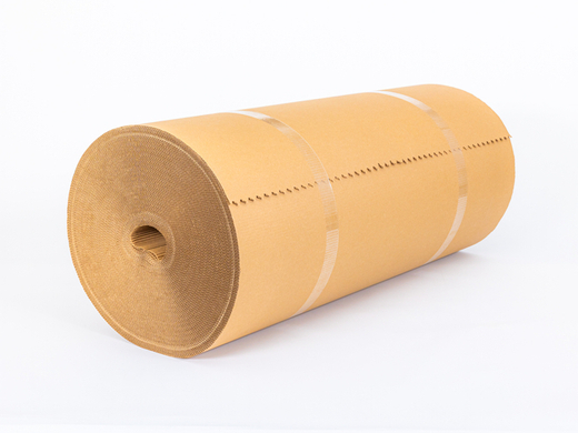Tektura falista dwuwarstwowa w rolce 1,2m x 100mb 2W B 180g/m2 Zestaw palet 30 szt.