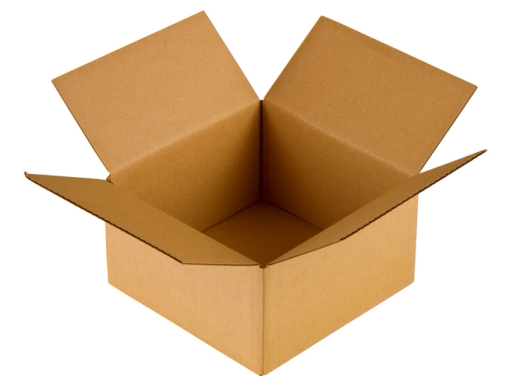 Karton klapowy 350x350x150mm 5W BC 560g/m2 Szary Paczka 40 szt.