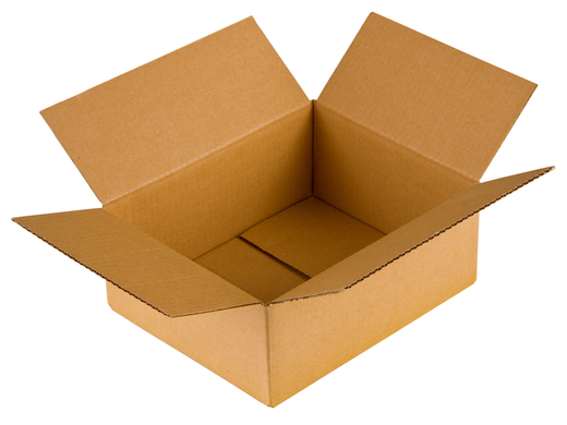 Karton klapowy 640x380x190mm 3W C 430g/m2 Szary InPost B Paleta 260 szt.