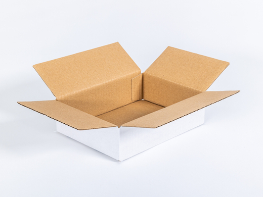 Karton klapowy 200x150x60mm 3W B 360g/m2 Biały Paleta 4080 szt.