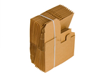 Karton fasonowy 89x89x108mm wew. 3W E 390g/m2 Szary Paleta 8400 szt.
