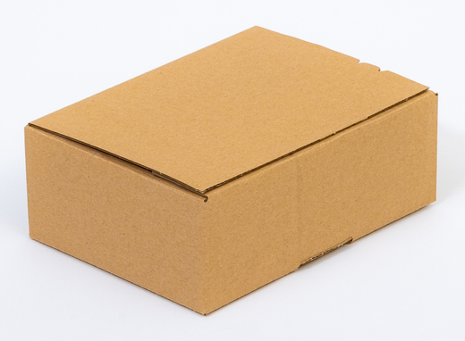 Karton fasonowy z paskiem klejowym i tasiemką zrywającą 200x150x80mm 3W B 320g/m2 Szary Paleta 3360 szt.