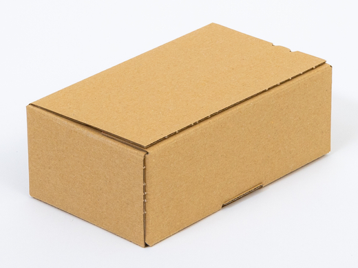 Karton fasonowy z paskiem klejowym i tasiemką zrywającą 200x120x80mm 3W B 380g/m2 Szary Paczka 360 szt.