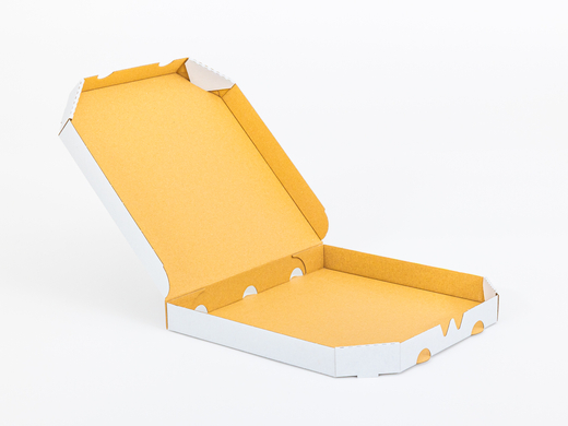 Karton na pizzę 320x320x40mm 3W E 350g/m2 Biały Paleta 3750 szt.