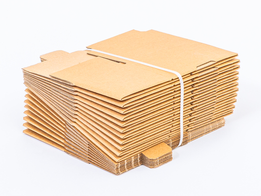 Karton fasonowy 121x89x73mm wew. 3W E 390g/m2 Szary Zestaw palet 27600 szt.