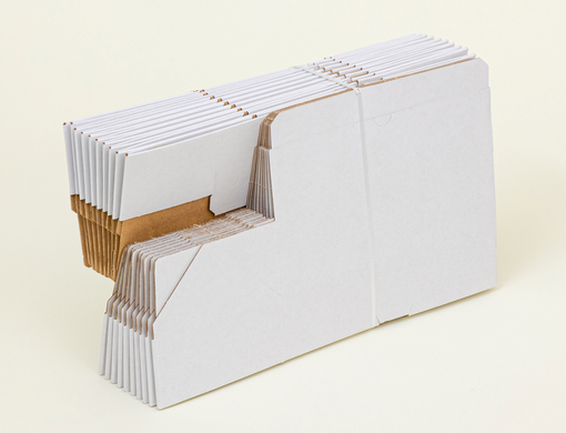 Karton fasonowy 270x145x70mm 3W E 390g/m2 Biały Paleta 4000 szt.