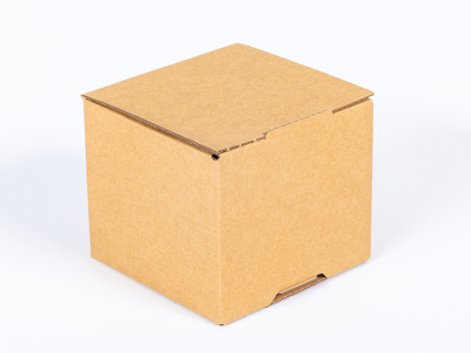 Karton fasonowy 89x89x73mm wew. 3W E 390g/m2 Szary Paczka 1000 szt.