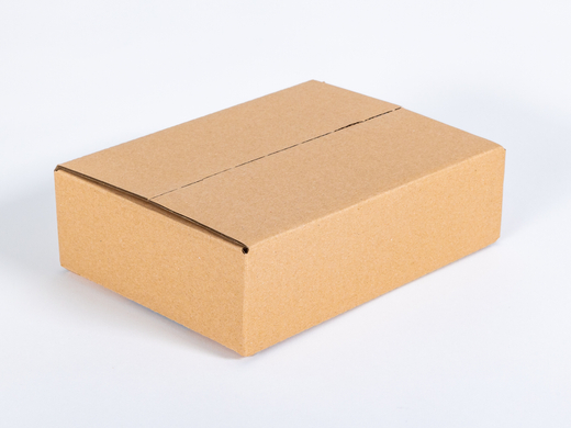 Karton klapowy 200x150x60mm 3W B 320g/m2 Szary Paleta 4080 szt.