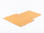 Karton fasonowy 250x250x35mm wew. 3W B 460g/m2 Szary Komplet 10 szt.