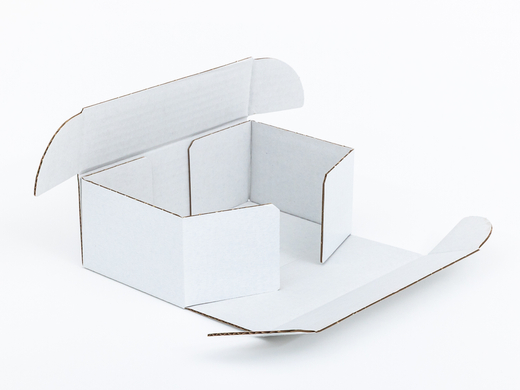 Karton fasonowy 200x120x80mm 3W B 400g/m2 Biały-Biały Komplet 20 szt.