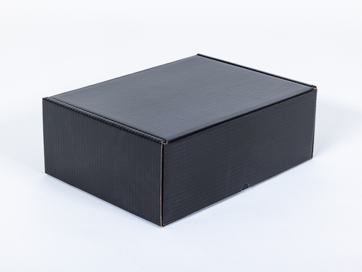 Czarny karton fasonowy 350x270x130mm wew. 3W B 410g/m2 Komplet 10 szt.