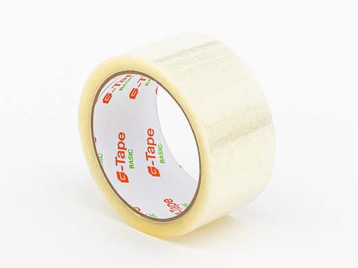 Taśma akrylowa przezroczysta G-Tape Basic 48mm/60m Paczka 36 szt.