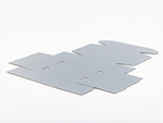 Srebrny karton fasonowy 250x230x100mm 3W B 390g/m2 Komplet 10 szt.