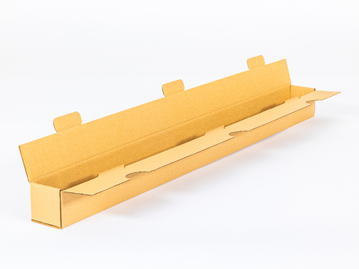 Tuba tekturowa kwadratowa 1000x70x70mm wew. 3W B 420g/m2 Szara Paleta 1300 szt.