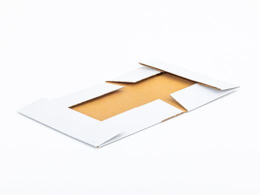 Karton fasonowy 200x150x60mm 3W E 370g/m2 Biały Paleta 3360 szt.