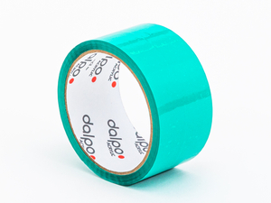 Taśma akrylowa zielona 48mm/50m DALPO Komplet 6 szt.