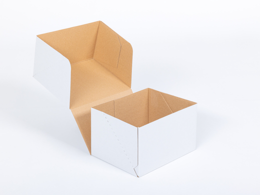 Karton fasonowy 250x200x150mm 3W E 350g/m2 Biały Paczka 180 szt.