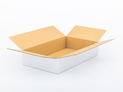 Karton klapowy 500x300x100mm 3W B 360g/m2 Biały Paczka 120 szt.