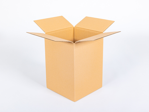 Karton klapowy 250x250x350mm 3W B 380g/m2 Szary Paczka 120 szt.