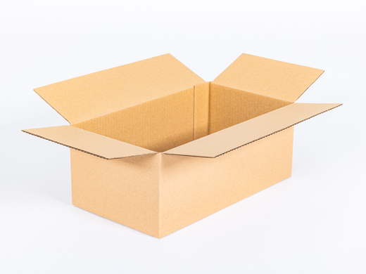 Karton klapowy 350x200x150mm 3W B 320g/m2 Szary Paleta 1700 szt.