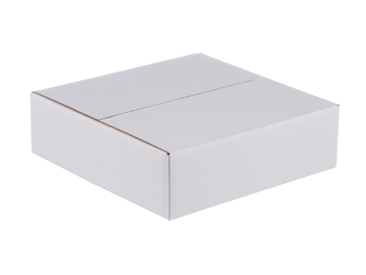 Karton klapowy 350x350x80mm 3W B 360g/m2 Biały Paczka 120 szt.