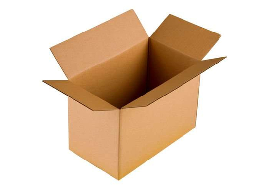 Karton klapowy 350x200x200mm 3W B 380g/m2 Szary Paczka 160 szt.