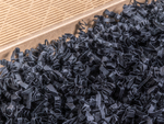 Wypełniacz do paczek BASIC papierowy ekologiczny ozdobny wiórki Czarny - Karton 1kg Paczka 17 kartonów