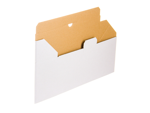 Karton fasonowy 320x100x145mm 3W E 370g/m2 Biały Paleta 2880 szt.