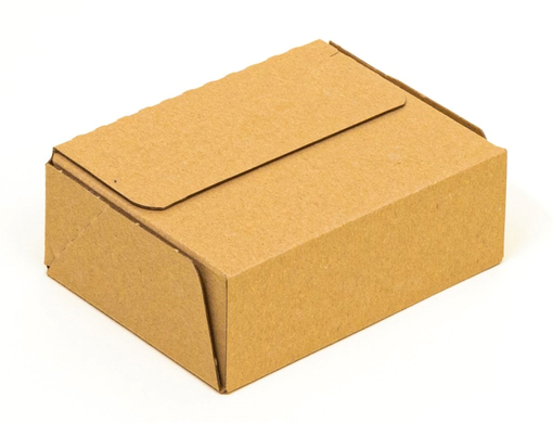 Karton fasonowy z paskiem klejowym i tasiemką zrywającą 160x120x50mm 3W E 340g/m2 Szary Zestaw palet 15600 szt.