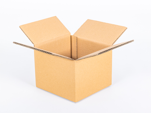 Karton klapowy 200x200x150mm wew. 5W BC 560g/m2 Szary Paczka 100 szt.