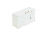 Karton fasonowy z paskiem klejowym i tasiemką zrywającą 250x150x80mm 3W B 380g/m2 Biały-Biały Komplet 20 szt.