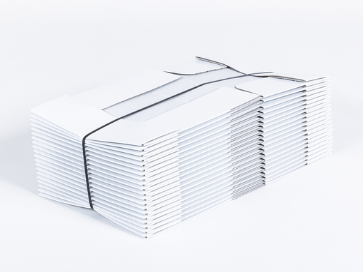 Karton fasonowy 250x200x80mm 3W E 420g/m2 Biały-Biały Zestaw palet 7800 szt.