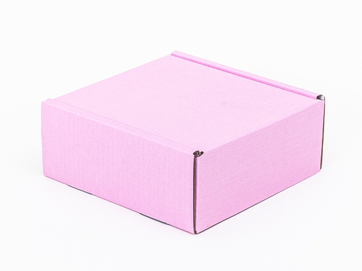 Różowy karton fasonowy 200x200x80mm 3W B 390g/m2 Komplet 10 szt.