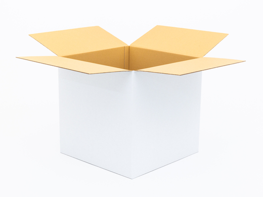 Karton klapowy 500x500x500mm 5W EB 630g/m2 Biały Paczka 20 szt.