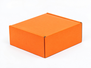 Pomarańczowy karton fasonowy 200x200x80mm 3W B 390g/m2 Komplet 10 szt.