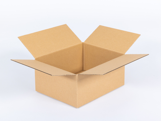 Karton klapowy 300x250x150mm 3W B 380g/m2 Szary Zestaw palet 13600 szt.