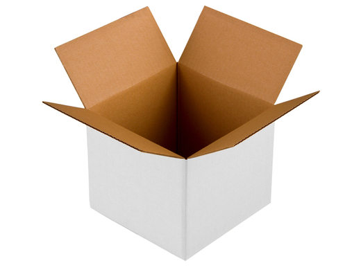 Karton klapowy 180x180x180mm 3W B 360g/m2 Biały Zestaw palet 6120 szt.