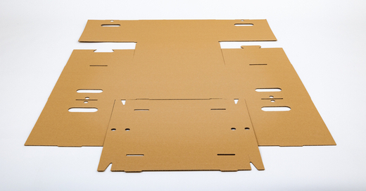 Karton fasonowy 400x300x330mm 3W B 470g/m2 Szary spód + wieko FSC Mix Paczka 40 szt.